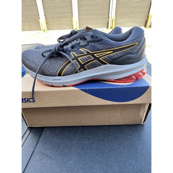 Asics Men’s GT-1000 Running Shoes Size 8 Sheetrock Black Extra Wide 1011B354-021 main image 11